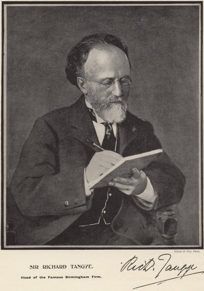 Sir Richard Tangye by English Photographer