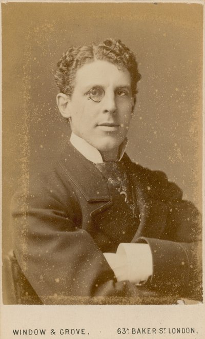 Sir Squire Bancroft by English Photographer