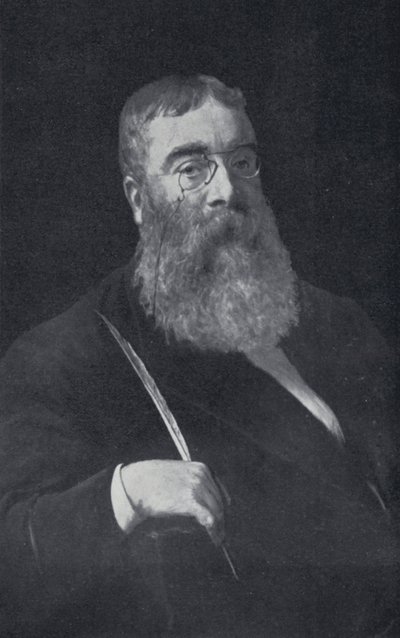 Sir Walter Besant by English Photographer