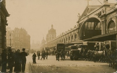 Smithfield Meat Market, London by English Photographer