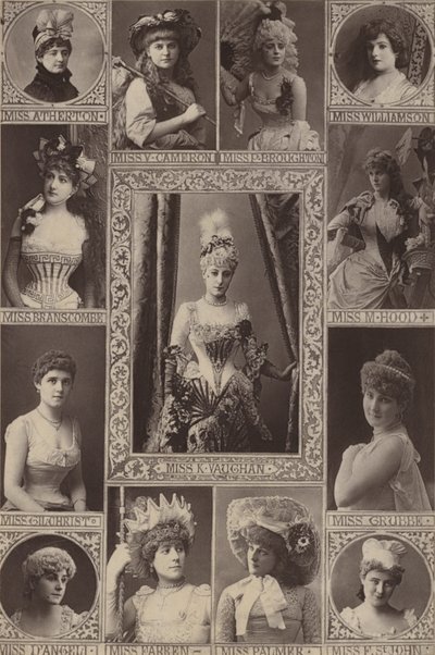 Some Leading Actresses, A Group by English Photographer