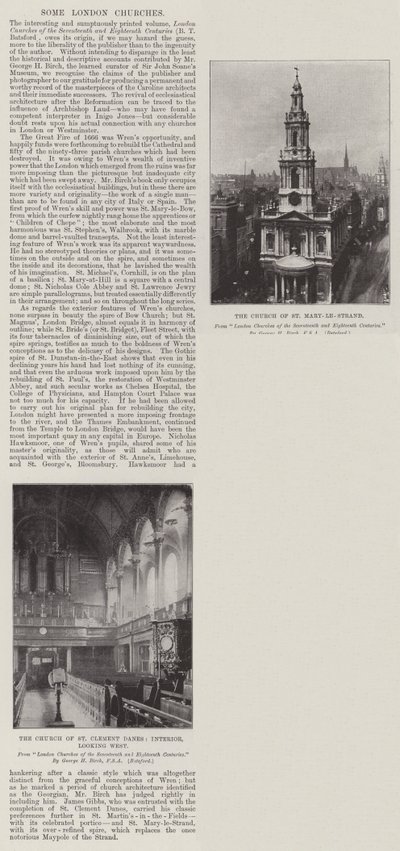 Some London Churches by English Photographer