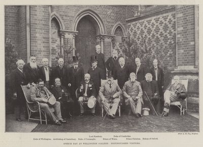 Speech Day at Wellington College, Distinguished Visitors by English Photographer