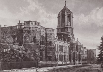 St Aldates Front, Christ Church, Oxford by English Photographer