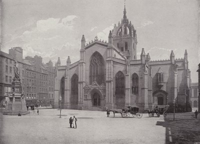 St Giles Church, Edinburgh by English Photographer