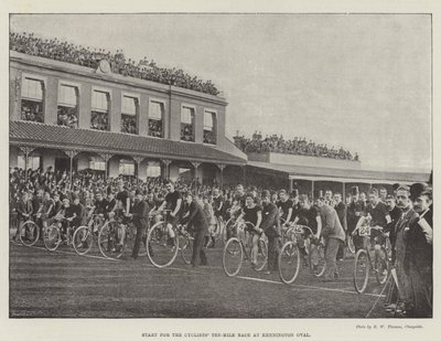 Start for the Cyclists