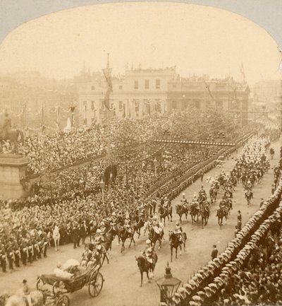 Stereographic print of Queen Victoria