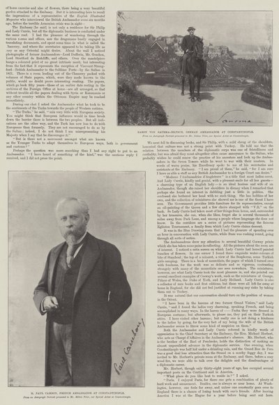 The Ambassadors at Constantinople by English Photographer