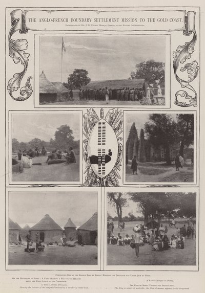The Anglo-French Boundary Settlement Mission to the Gold Coast by English Photographer