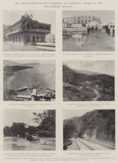 The Anglo-German-Italian Ultimatum to Venezuela, Scenes in the Recalcitrant Republic by English Photographer