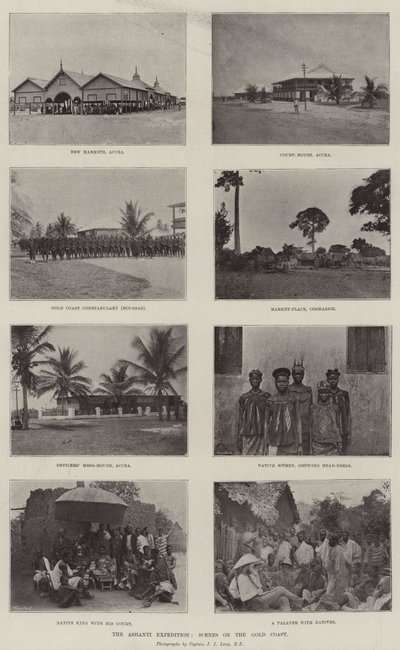 The Ashanti Expedition, Scenes on the Gold Coast by English Photographer