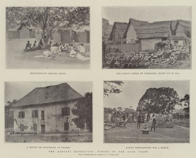 The Ashanti Expedition, Scenes on the Gold Coast by English Photographer