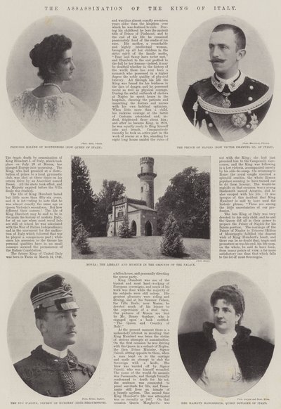 The Assassination of the King of Italy by English Photographer