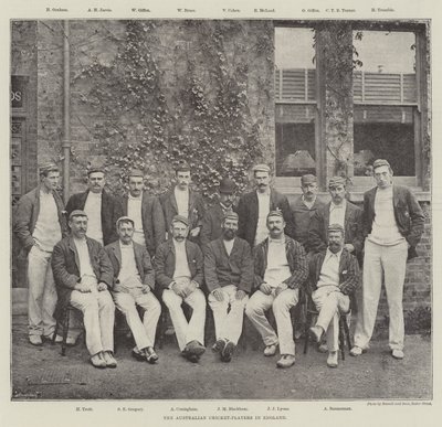 The Australian Cricket-Players in England by English Photographer