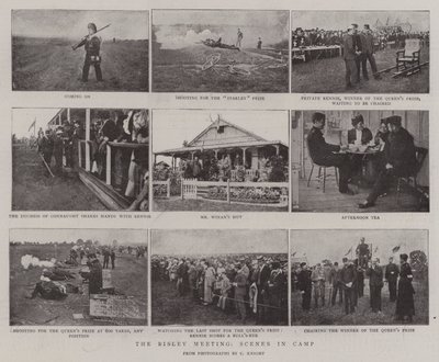 The Bisley Meeting, Scenes in Camp by English Photographer
