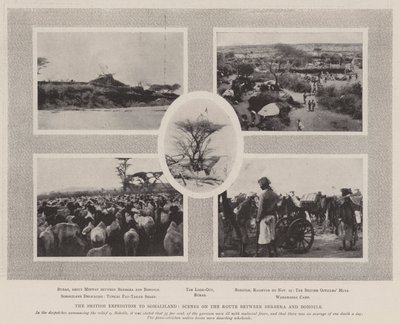 The British Expedition to Somaliland, Scene on the Route between Berbera and Bohotle by English Photographer