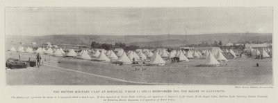 The British Military Camp at Estcourt, which is being reinforced for the Relief of Ladysmith by English Photographer