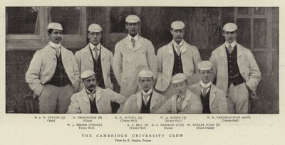 The Cambridge University Crew by English Photographer