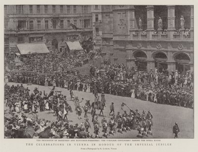 The Celebrations in Vienna in Honour of the Imperial Jubilee by English Photographer