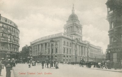 The Central Criminal Court, London by English Photographer