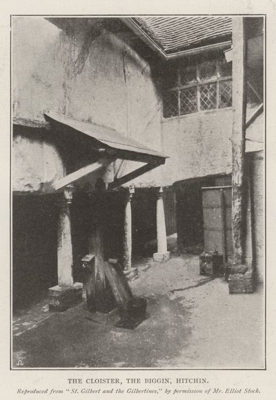The Cloister, the Biggin, Hitchin by English Photographer