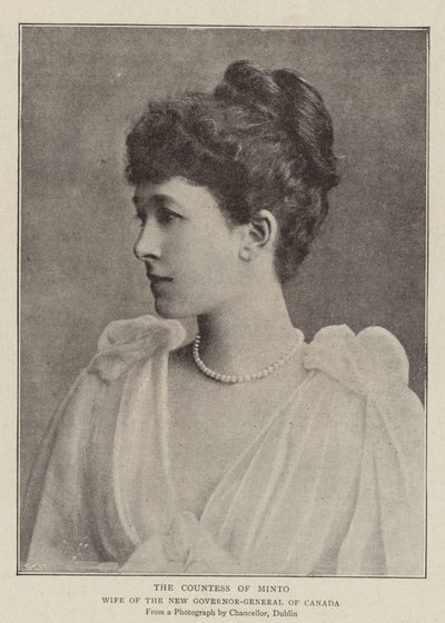 The Countess of Minto by English Photographer