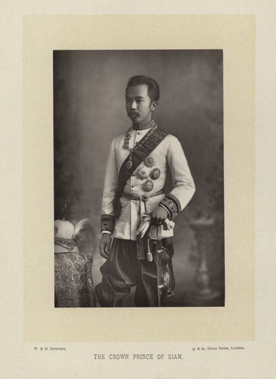 The Crown Prince of Siam by English Photographer