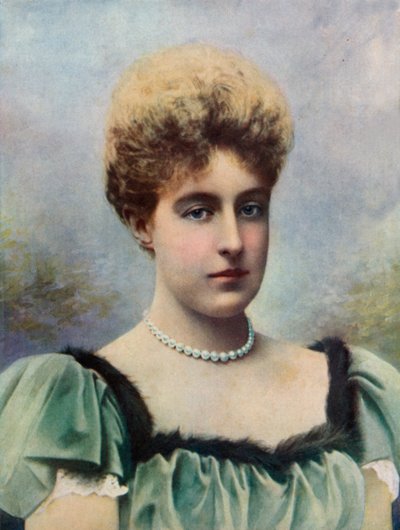 The Duchess of Aosta by English Photographer