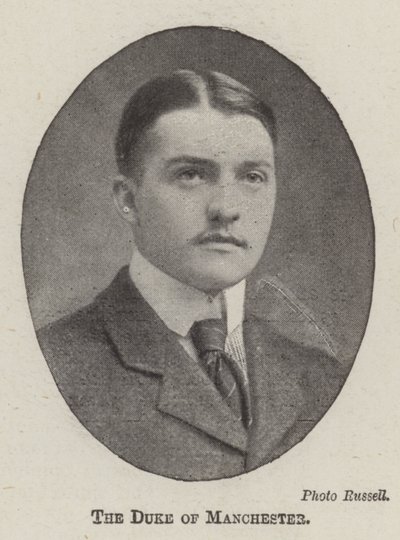 The Duke of Manchester by English Photographer