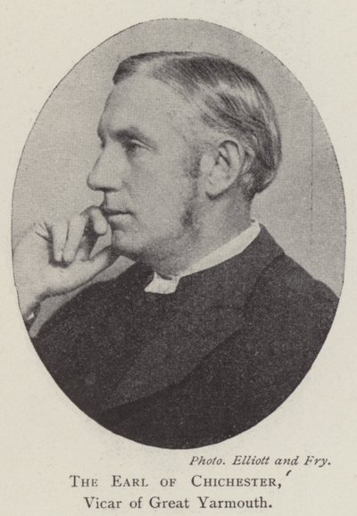 The Earl of Chichester, Vicar of Great Yarmouth by English Photographer
