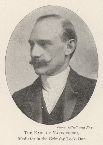 The Earl of Yarborough, Mediator in the Grimsby Lock-out by English Photographer