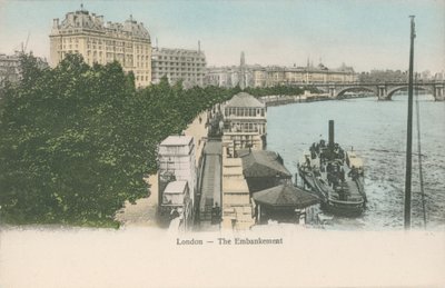 The Embankment, London by English Photographer