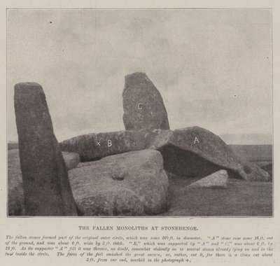 The Fallen Monoliths at Stonehenge by English Photographer
