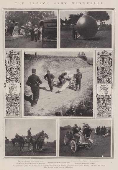 The French Army Manoeuvres by English Photographer