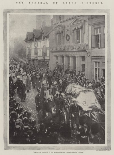 The Funeral of Queen Victoria by English Photographer