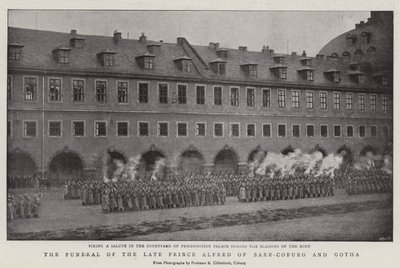 The Funeral of the Late Prince Alfred of Saxe-Coburg and Gotha by English Photographer