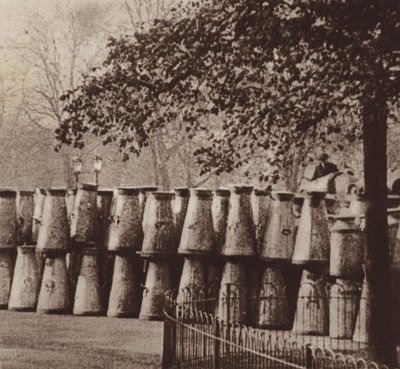 The General Strike of 1926, the Milk Depot in Hyde Park London by English Photographer