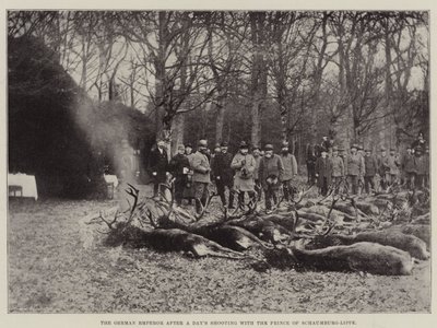 The German Emperor after a Day