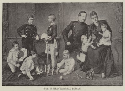 The German Imperial Family by English Photographer