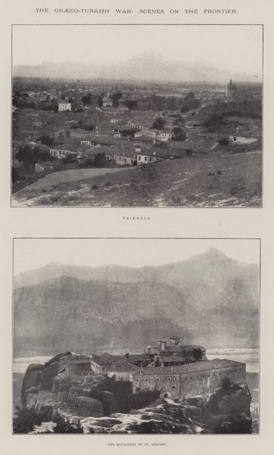 The Graeco-Turkish War, Scenes on the Frontier by English Photographer