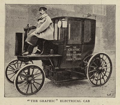The Graphic Electrical Cab by English Photographer
