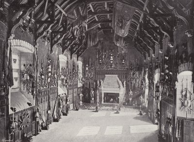 The Great Hall, Edinburgh Castle by English Photographer