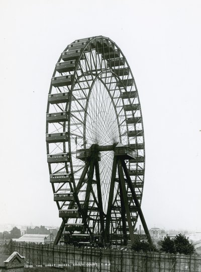 The Great Wheel at Earls Court, London by English Photographer