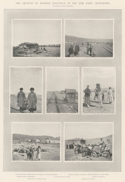 The Growth of Russian Influence in the Far East, Manchuria by English Photographer