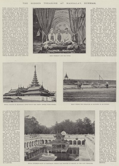 The Hidden Treasure at Mandalay, Burma by English Photographer
