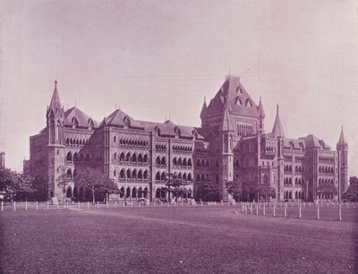 The High Court, Bombay by English Photographer