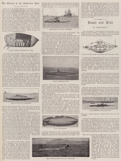 The History of the Submarine Boat by English Photographer