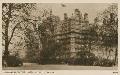 The Hotel Russell, London by English Photographer