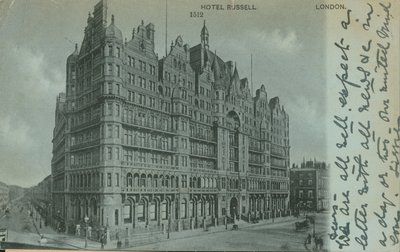 The Hotel Russell, London by English Photographer