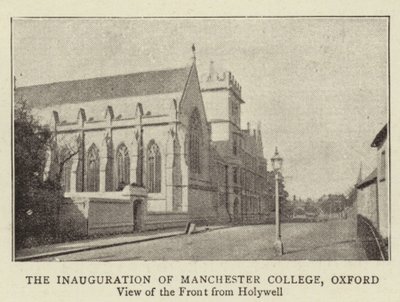 The Inauguration of Manchester College, Oxford by English Photographer